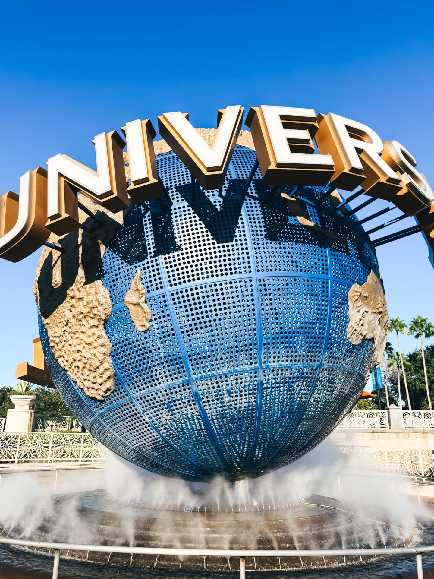 Universal Studios Singapore globe